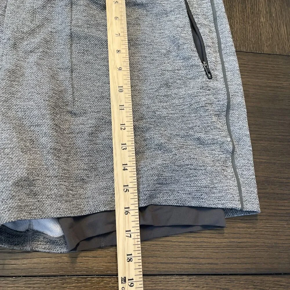 Lululemon T.H.E the Short 7” Lined SE Gray Mens Size 2XL Style lm7ajns